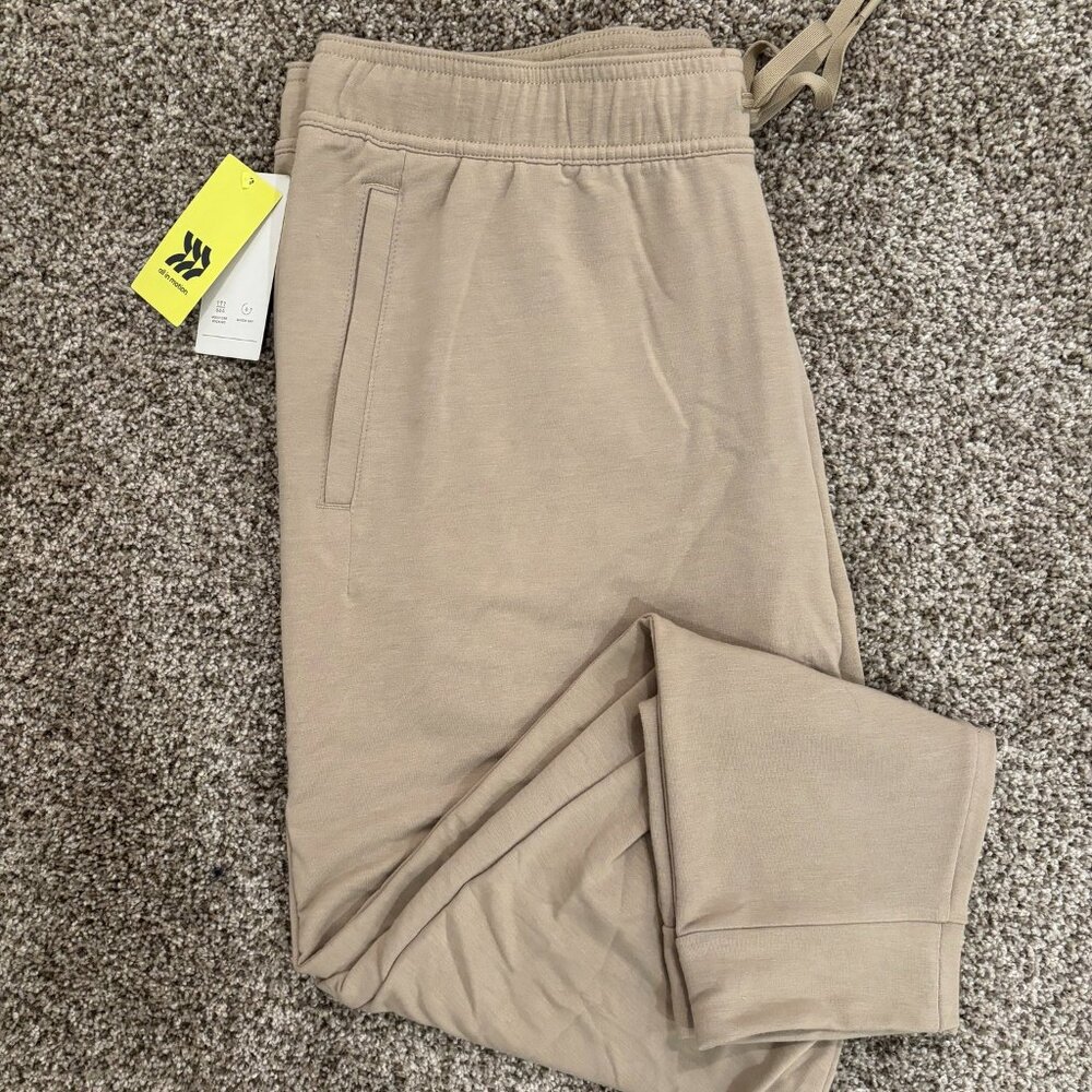 All in Motion Gym Pants Khaki XL NWT